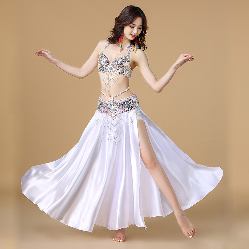 Ethnic Fashion India - Buikdans Kostuum Indiase dans 3 stks
