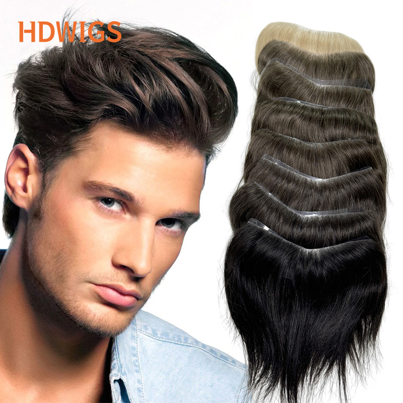 Ethnic Fashion India - Rechte V-stijl haarlijn voor mannen HDWIGS