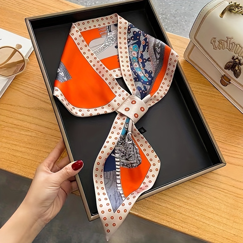 Boho Chic Oranje Bloemenprint  - Ethnic Fashion Design recensie en prijs