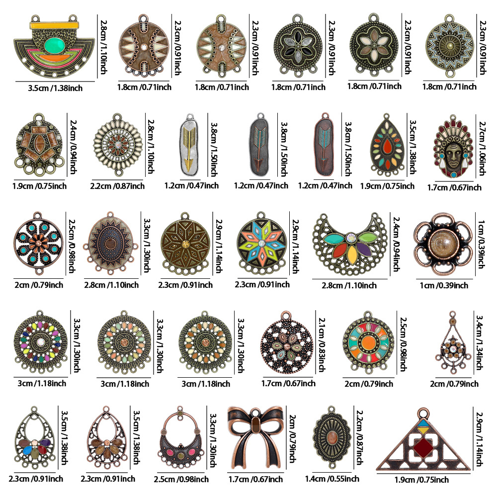 10 stuks/verpakking Vintage Bo - Ethnic Modern Fashion recensie en prijs