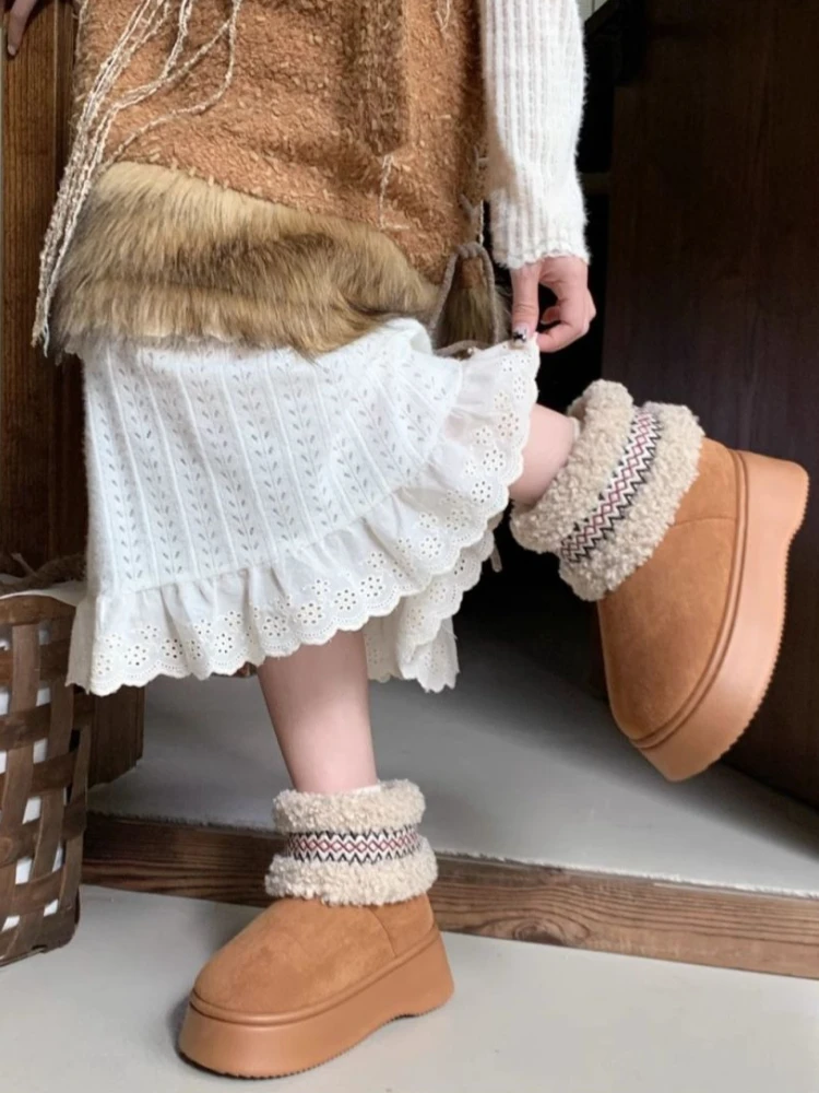 Dames warme sneeuwschoenen 202 - New Ethnic Fashion recensie en prijs