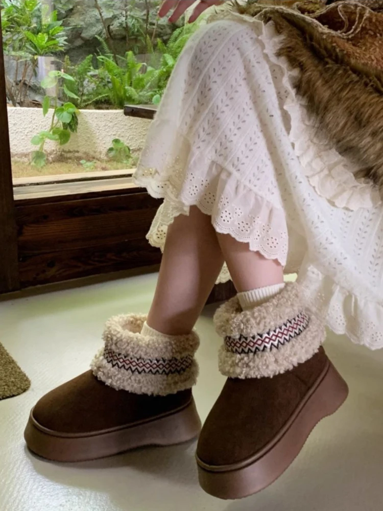 Dames warme sneeuwschoenen 202 - New Ethnic Fashion recensie en prijs
